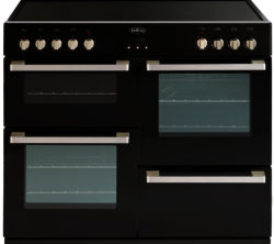 Belling DB4 100E Electric Ceramic Range Cooker - Black